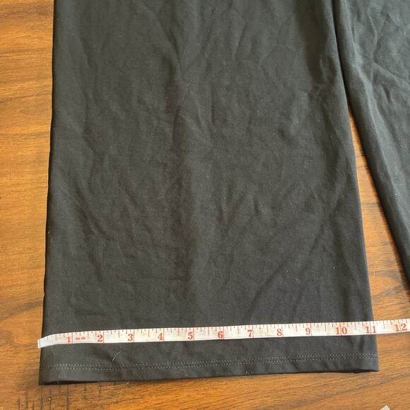 J. Jill Wearever Collection Black Stretchy Pants Women’s M Forward Seam Wide Leg - Picture 8 of 10